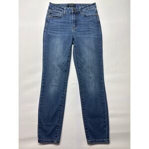 Judy Blue Women's Skinny Fit Blue Stretch Denim Jeans - Size 27 (25x25.5)